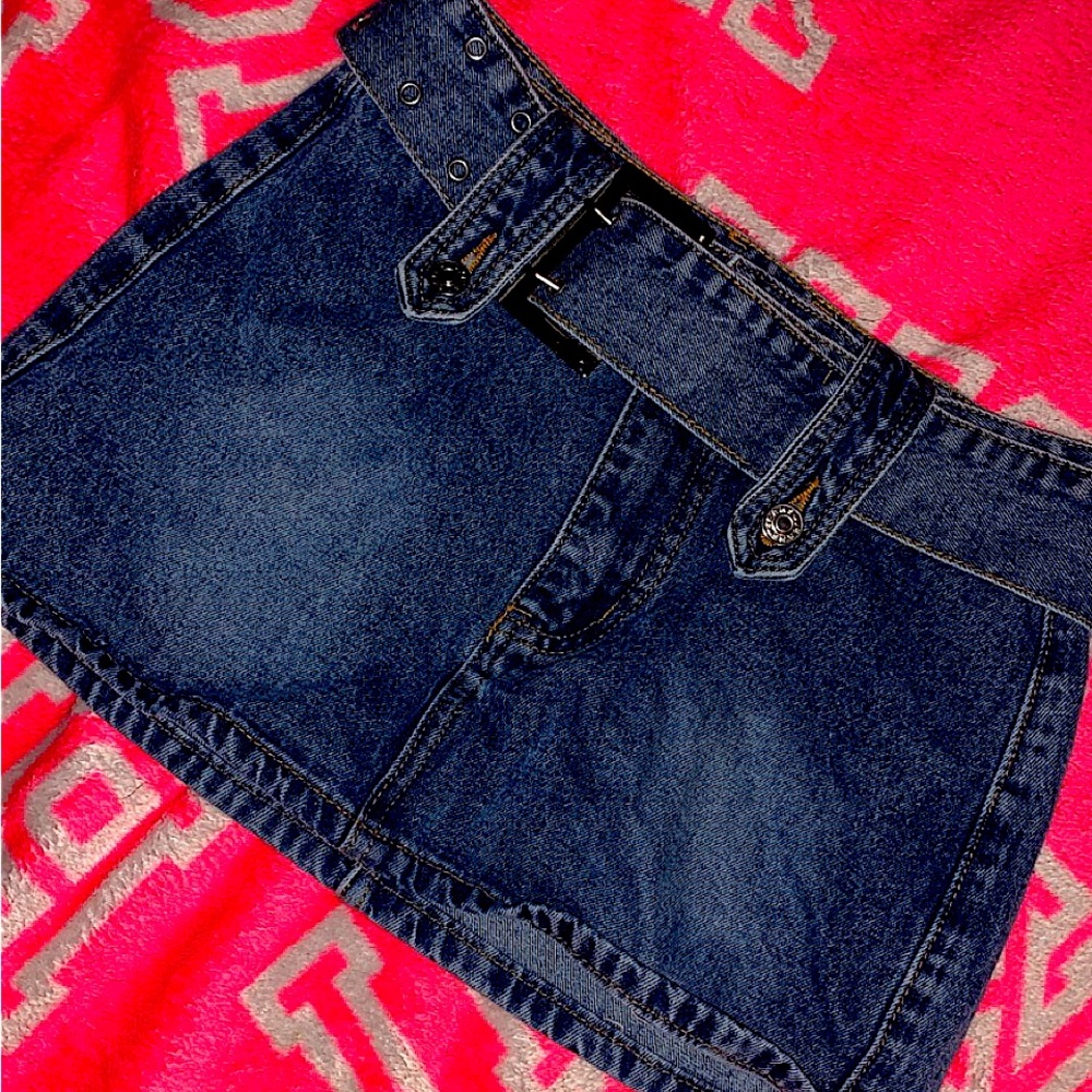 Denim skirt